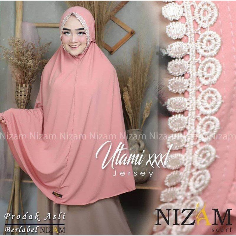 HIJAB INSTANT JERSEY LIST RENDA UTAMI TERMURAH JILBAB INSTANT JERSEY KHIMAR LIST RENDA UTAMI