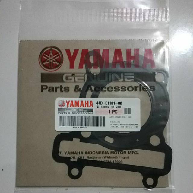 Gasket Cylinder Head Yamaha Xeon 44D E1181 00