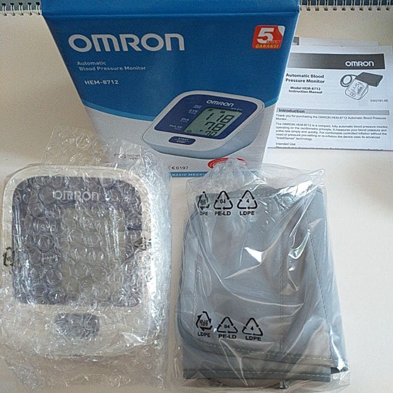 TENSIMETER OMRON HEM-8712/ALAT PENGUKUR TEKANAN DARAH OMRON