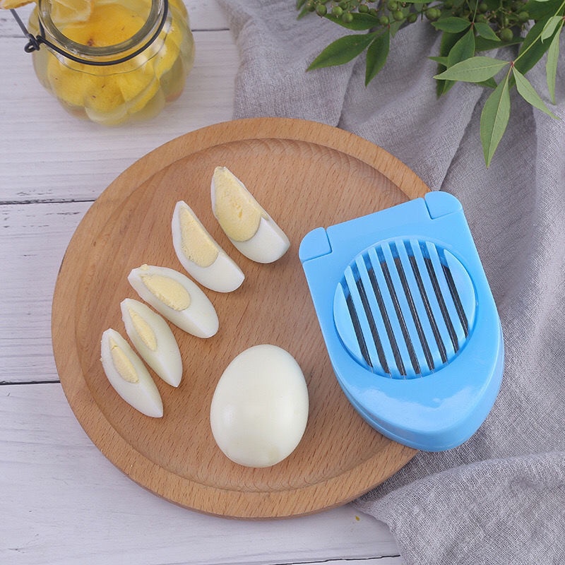 ALAT PEMOTONG TELUR REBUS EGG SLICER CUTTER PENGIRIS TELOR CUTTING EGG MACHINE MANUAL LA095RD MURAH