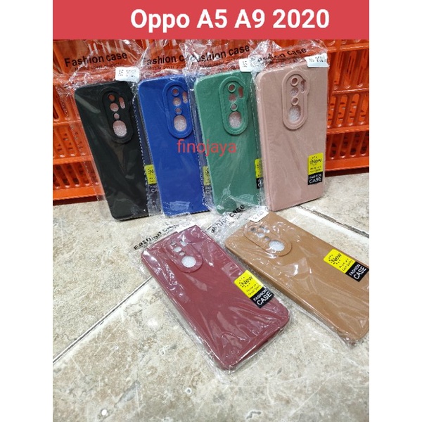 Softcase Oppo A5 A9 2020 Silikon Casing Selicon Case Macaron Pelindung Pro Camera