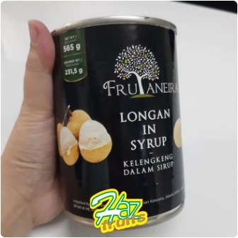 

LONGAN IN KALENG SYRUP/KELENGKENG DALAM SIRUP 565 gram FRUTANEIRA