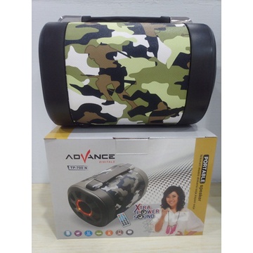 ADVANCE PORTABLE SPEAKER TP-700N FREE POWER BANK 7000mAh