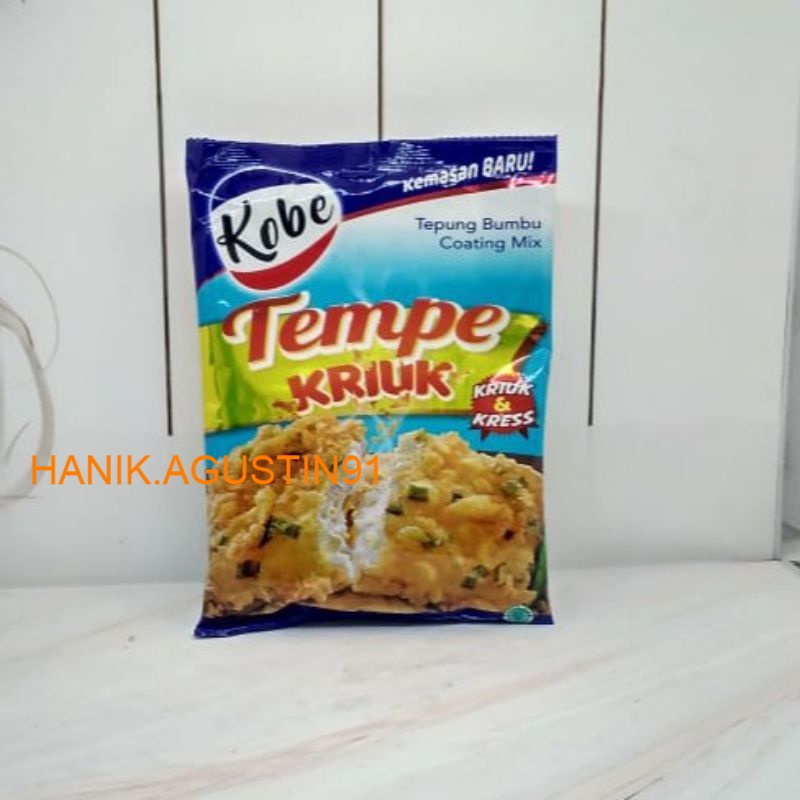 

KOBE BUMBU TEPUNG TEMPE KRIUK/TEMPE GORENG BUMBU DAPUR 200GR