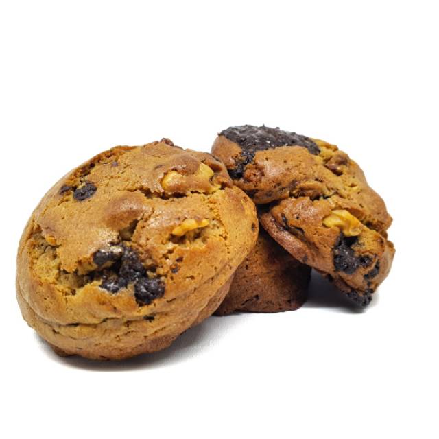 

Soft Baked Cookies Walnut Dark choco Chunk Reguler size