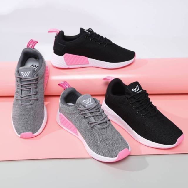 Sepatu Sneakers Wanita Sneakers Pria Fashion Terbaru Kets Tali Warna Abu Shoes Hitam Termurah Shopee Indonesia