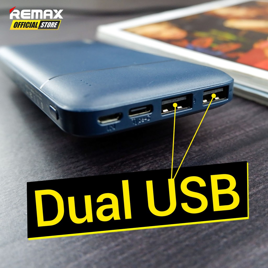 REMAX Lango 10000mAh Powerbank 2 Port USB RPP-96