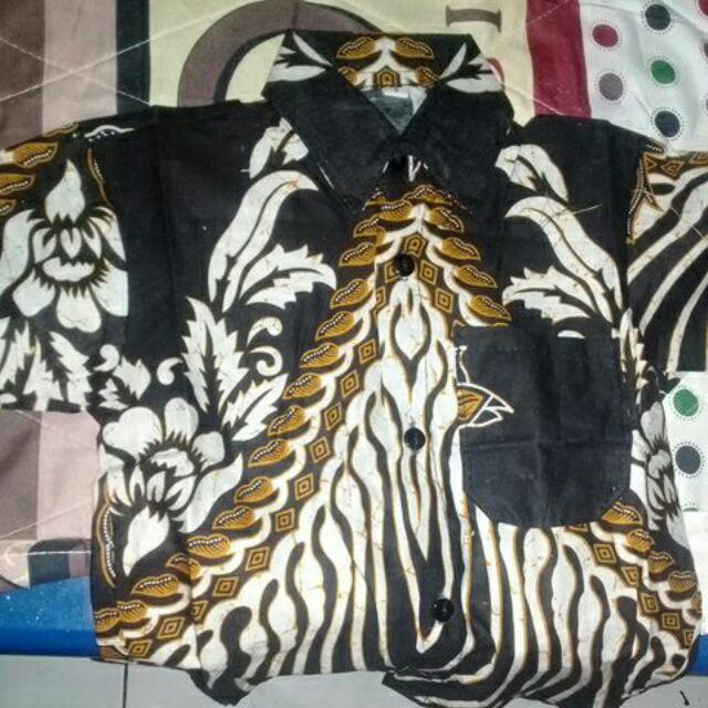 Sale / Cuci Gudang Hem Batik Anak 1-8th  Bisa Pilih Size Tidak Bisa Pilih Motif