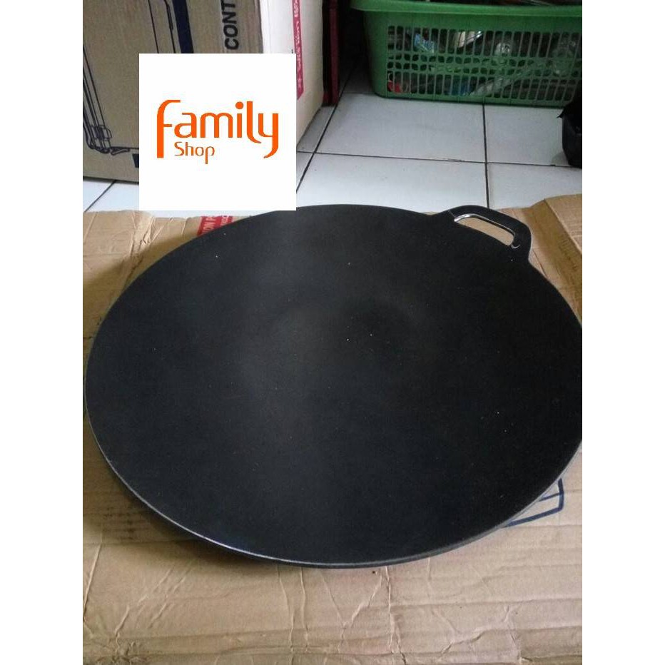 WAJAN / KUALI / LOYANG MASAK MARTABAK TELOR 80CM BESI BAJA