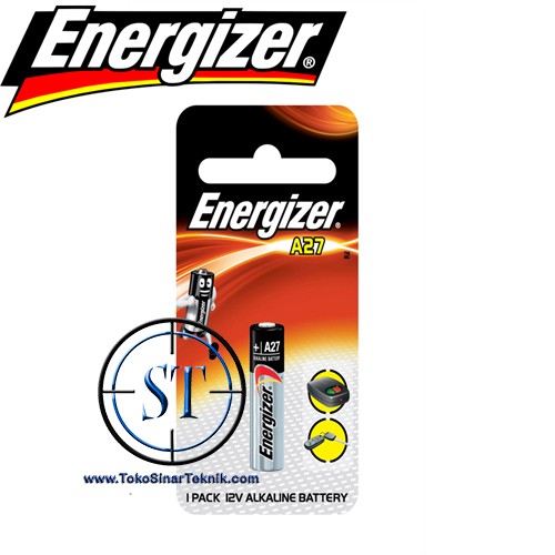 Baterai A27 Energizer Batteray Battery Batree Remote Alarm Mobil 12V ( A-27 )