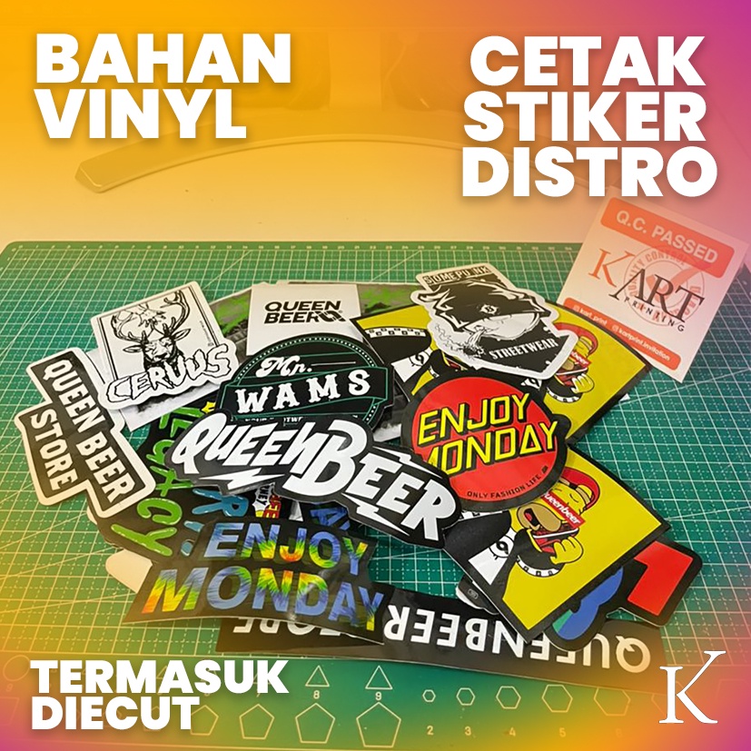 STIKER dan LABEL DISTRO 500 LEMBAR A3