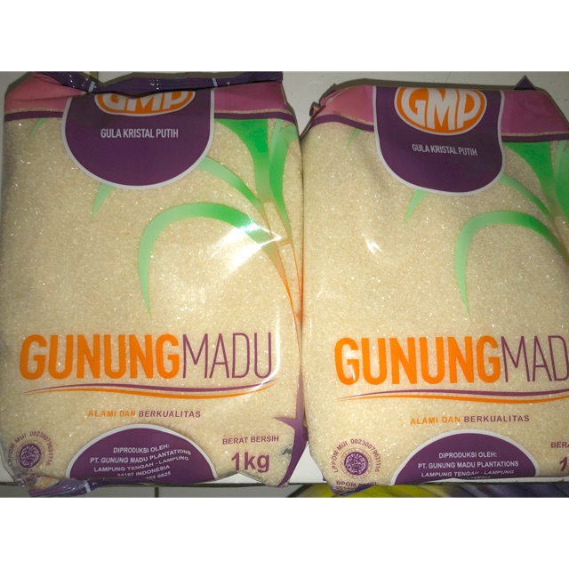 Gula GMP Gunung Madu Original