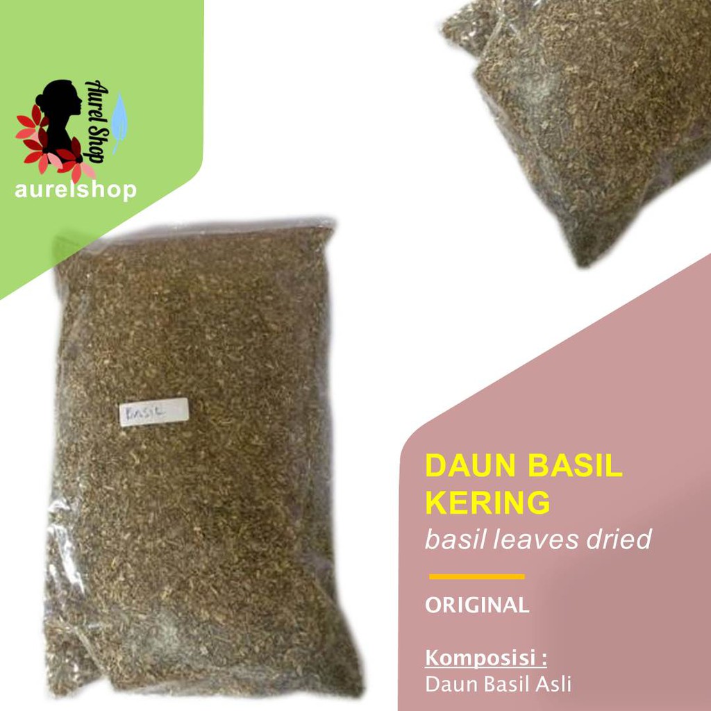 

Daun Basil Kering 250g, 500g, 1 kg (basil leave dried)