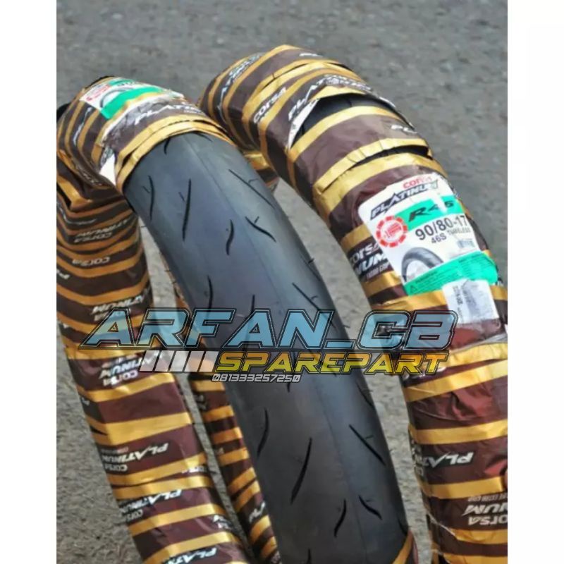 Ban CORSA R46 ukuran 90/80 ring 17 softcompound