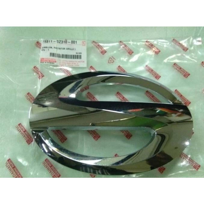 Logo emblem grille depan daihatsu Sigra original