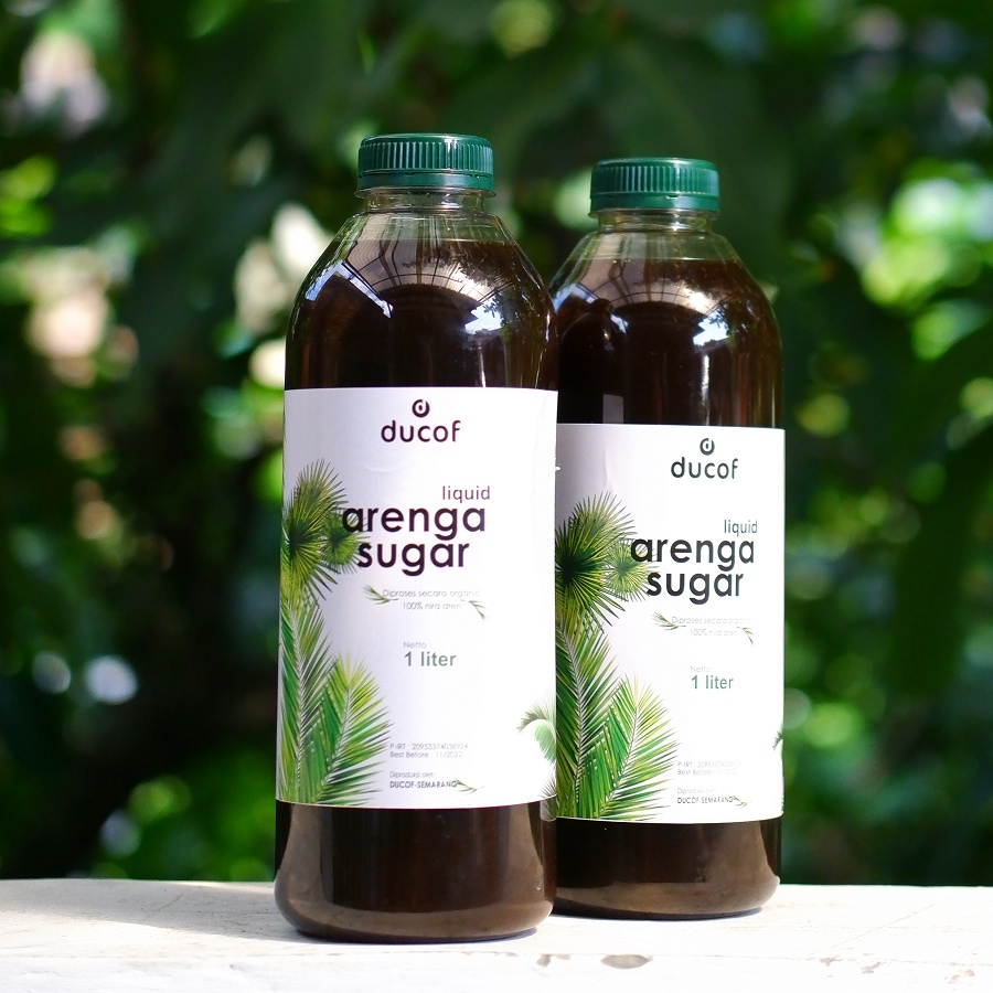 

Gula Aren Cair Arenga Sugar Liquid Ducof 1 Liter