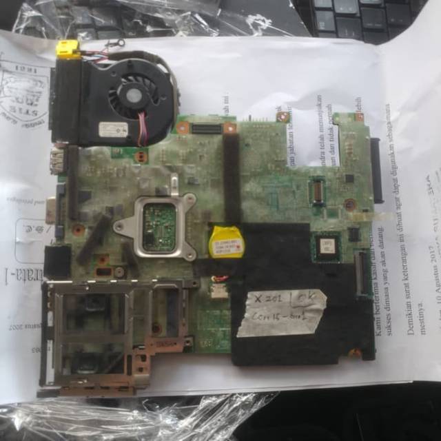 MOTHERBOARD LENOVO X201 CORE I3