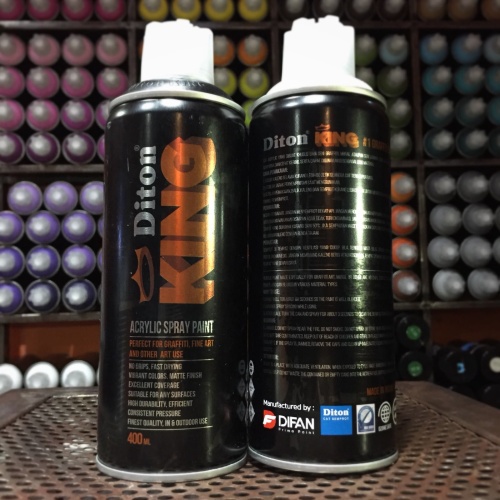 

Cat Semprot DITON KING DK 331 SABANG GRAFFITI PAINT DOFF 400ml