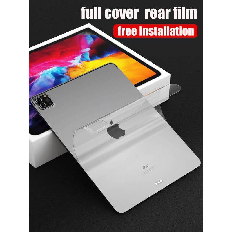 99D Hydrogel TPU Back Film For iPad Pro 11 12.9 2021 2020 2018 10.5 Air 4 3 2 10.9 Tablet Rear Screen Protector For New iPad 9 8 7 10.2 Mini 6 5 4 3 2 7.9 8.3 Not Glass