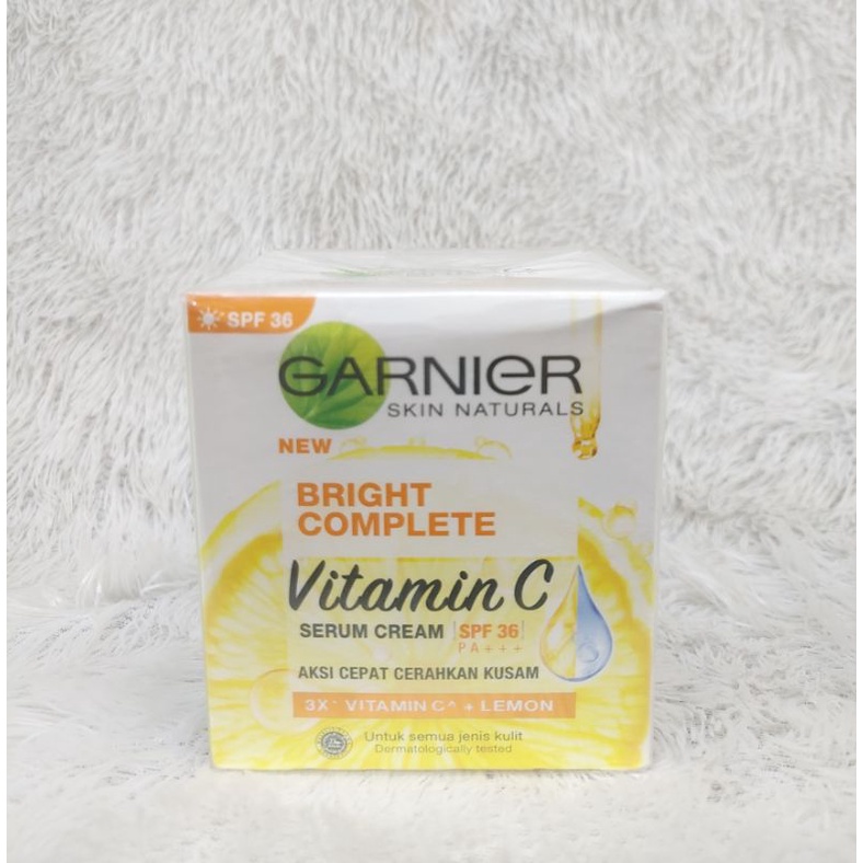 Garnier Bright Complete Vitamin C Serum Cream SPF 36 PA+++/Cream Garnier YOGHURTSleeping Mask 50 ML