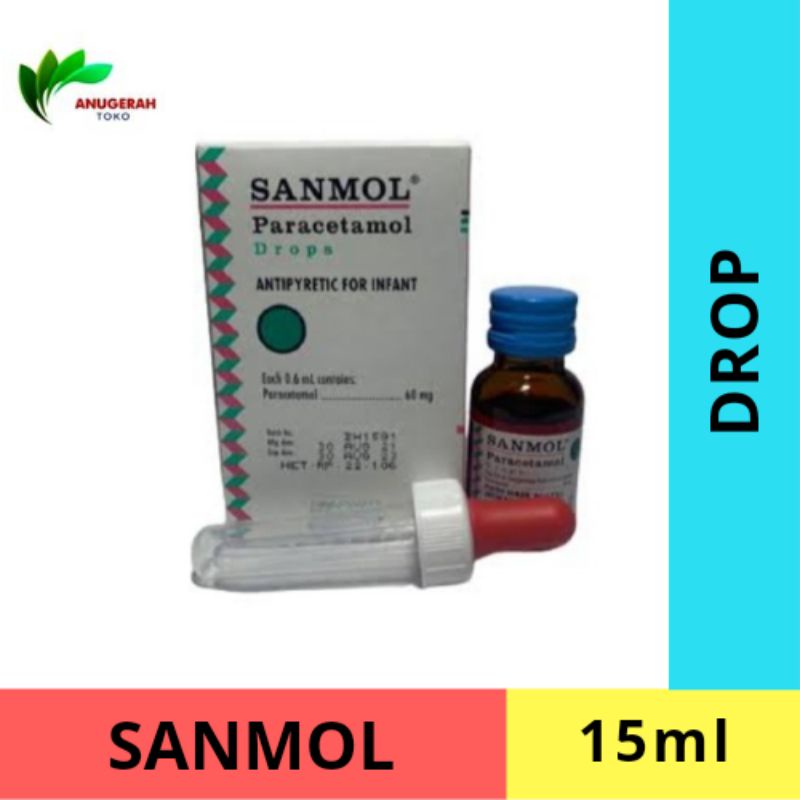 ✅ Sanmol Drop Paracetamol Demam Bayi