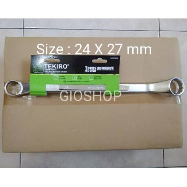 Kunci Ring 24 X 27 mm TEKIRO