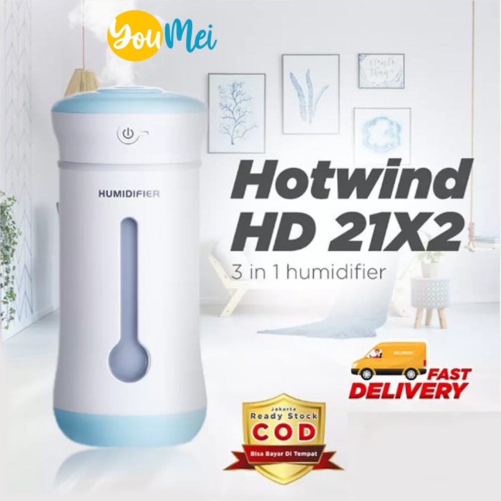 Humidifier untuk Ruangan dan Mobil / vakum mobil / pewangi ruangan / aroma terapi / pengharum-HD21X