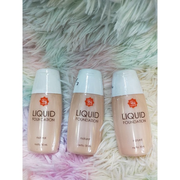 Viva Cosmetic Liquid Foundation Bengkuang Natural Alas Makeup Alas Bedak Viva