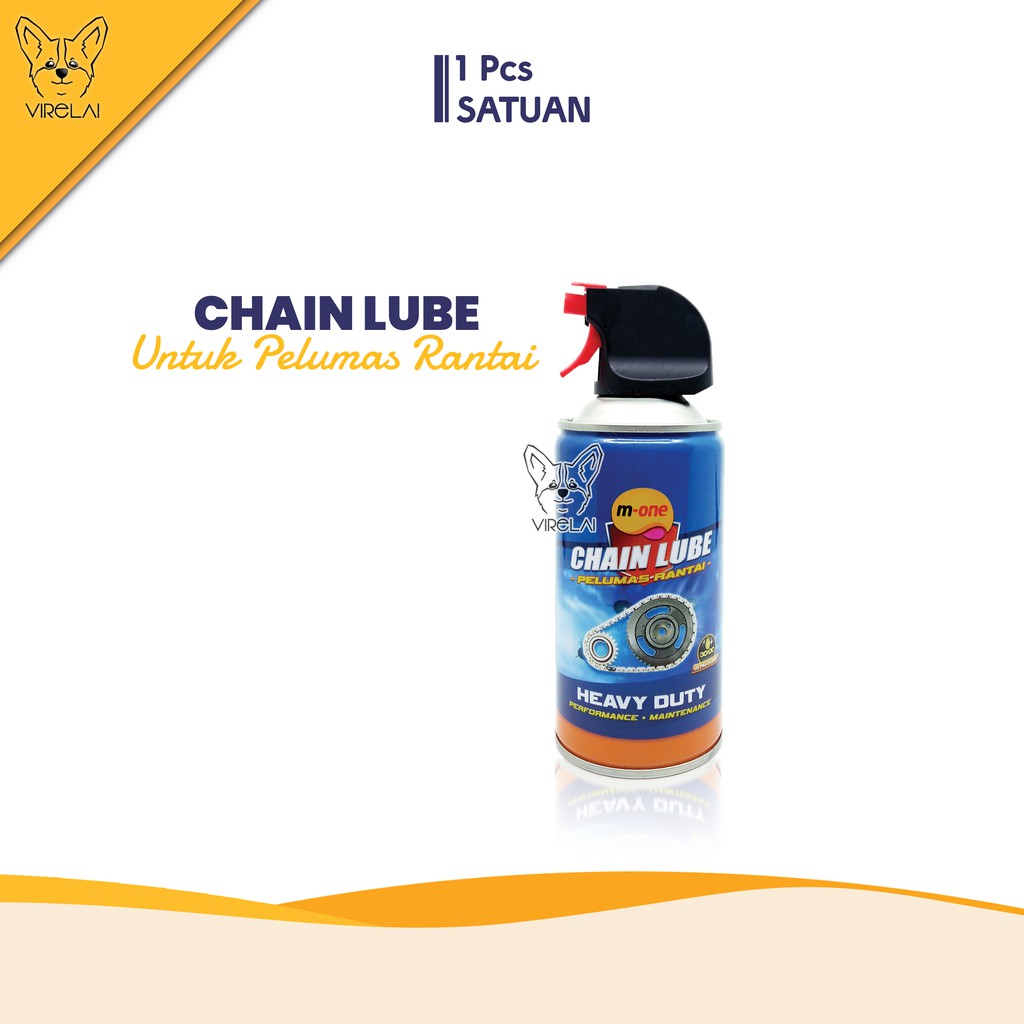 Heavy Duty Chain Lube Pelumas Rantai [M-One] 300 ml