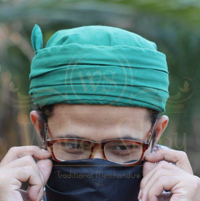 IML39 Blangkon Iket Sunda Premium Candra Sumirat - Iket Kepala Sunda - Bendo Sunda - Totopong