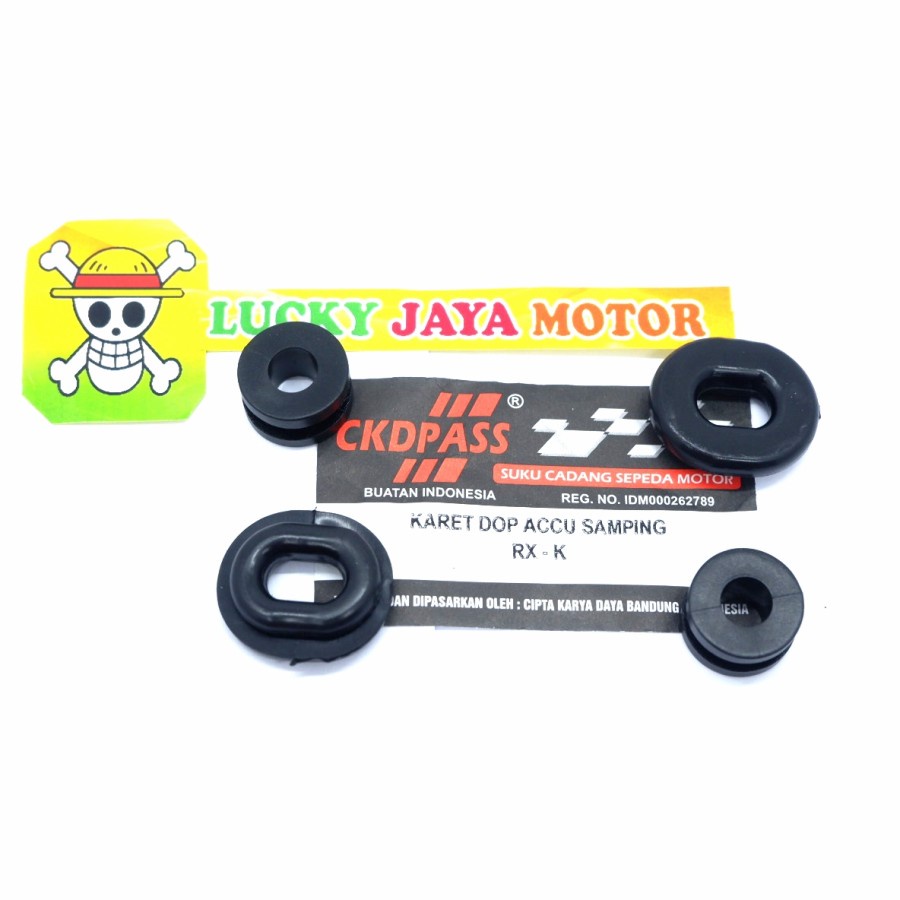 Karet body tutup dop aki Rx king Rxk rxking Box ckd pass 1set-3