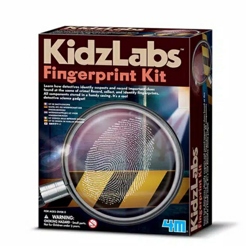 4M Kidz Labs FINGER PRINT KIT / 00-03248 / Bydesign