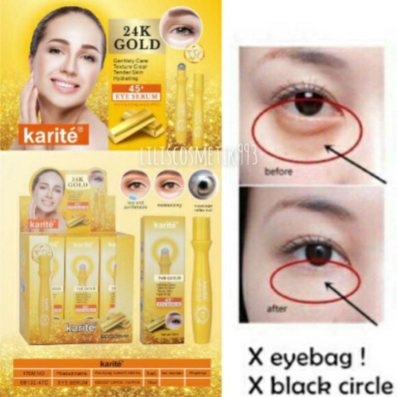 KARITE EYE SERUM 25+ MOISTURIZING MULTI EFFECT / ROL MATA PANDA NO.68132