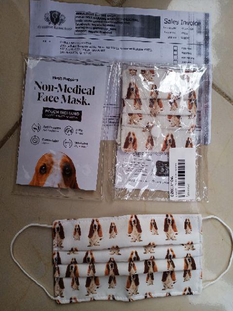 Masker Hush Puppies Original Non Medis