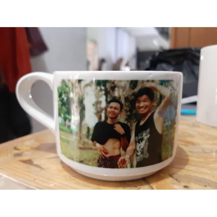 Mug Kopi 6 cm Cetak Custom