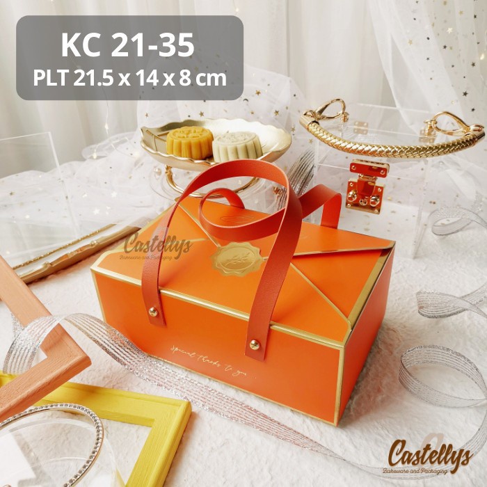 

5 pcs Kotak Box KC21-35 Kue Kering Mooncake Pia Nastar Bolu Roti Hampers