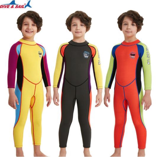 Baju Renang Anak 2.5 MM neoprene Dive & Sail Wetsuit Diving Swimsuit