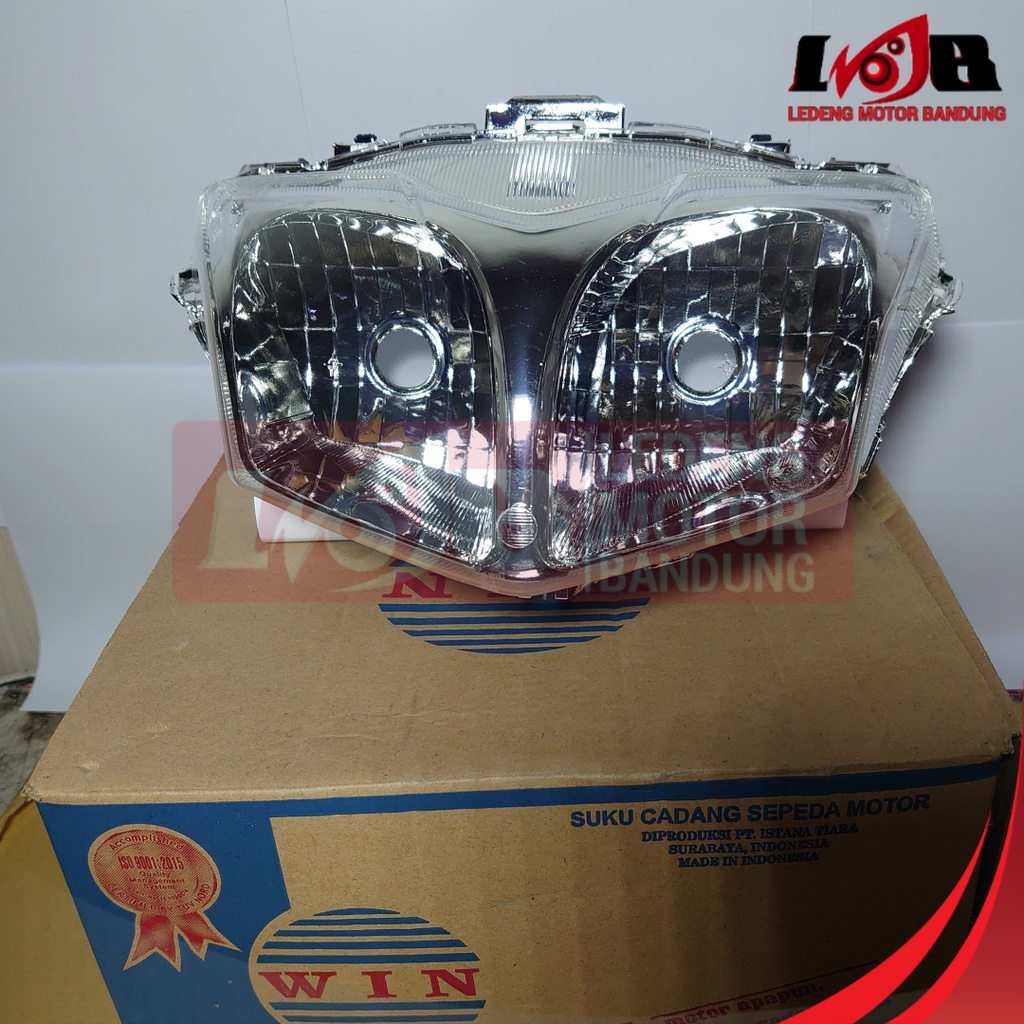 Win Reflektor Headlamp Supra X 125 Helm In Lampu Depan Motor Honda