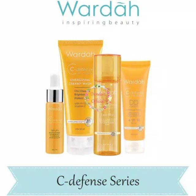 PAKET WARDAH C DEFENSE SERIES LENGKAP