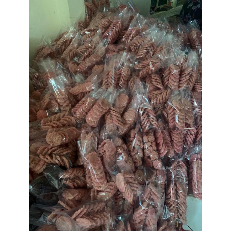 ( READY STOCK ) Ranginang kecil 200 gr / Rengginang Mekar Mentah / Rangginang Asli Bandung