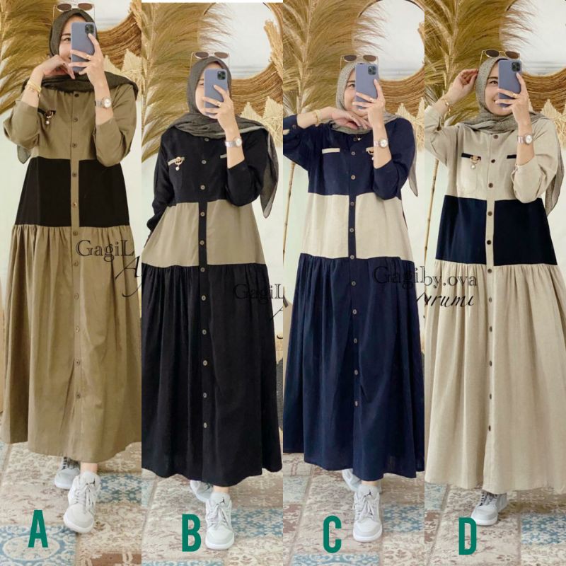 Semi dress AYRUMI original GAGIL