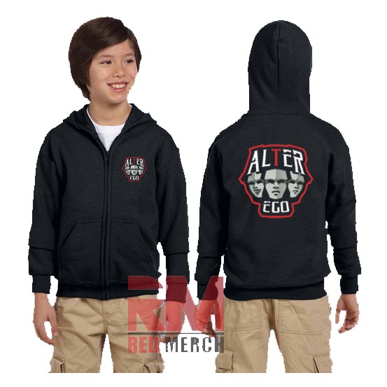 jaket hoodie Zipper anak Alter Ego Esports AE