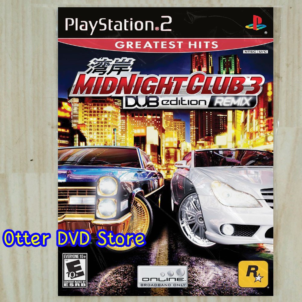 Jual Kaset Game PS2 PS 2 Midnight Club 3 - DUB Edition Remix | Shopee  Indonesia