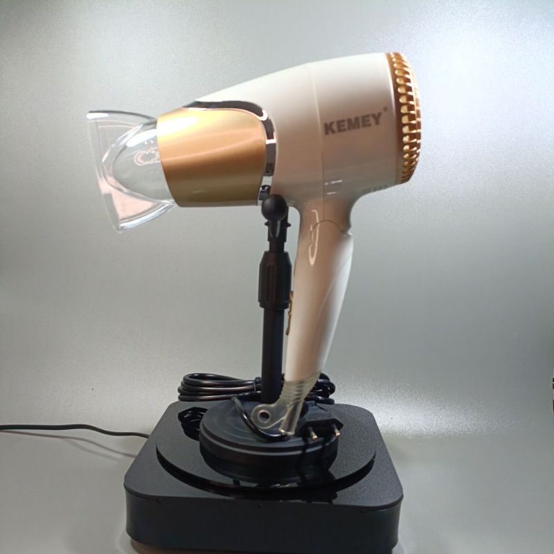 ZILLO Hair Dryer Pengering Rambut Premium Quality KM-6832 Hairdryer Lipat Warna Desain Elegant