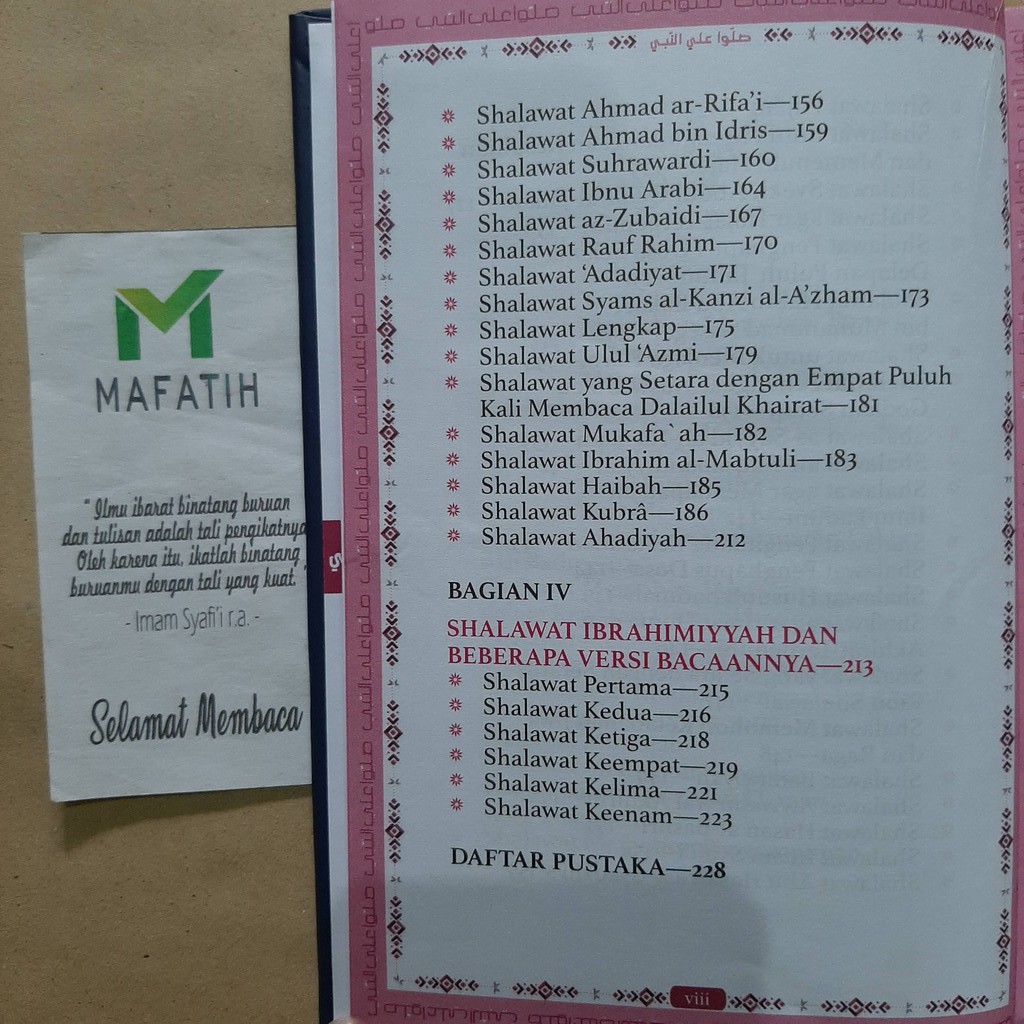 Buku Shalluu Alan Nabiy Kumpulan Shalawat Sholawat Nabi Dan