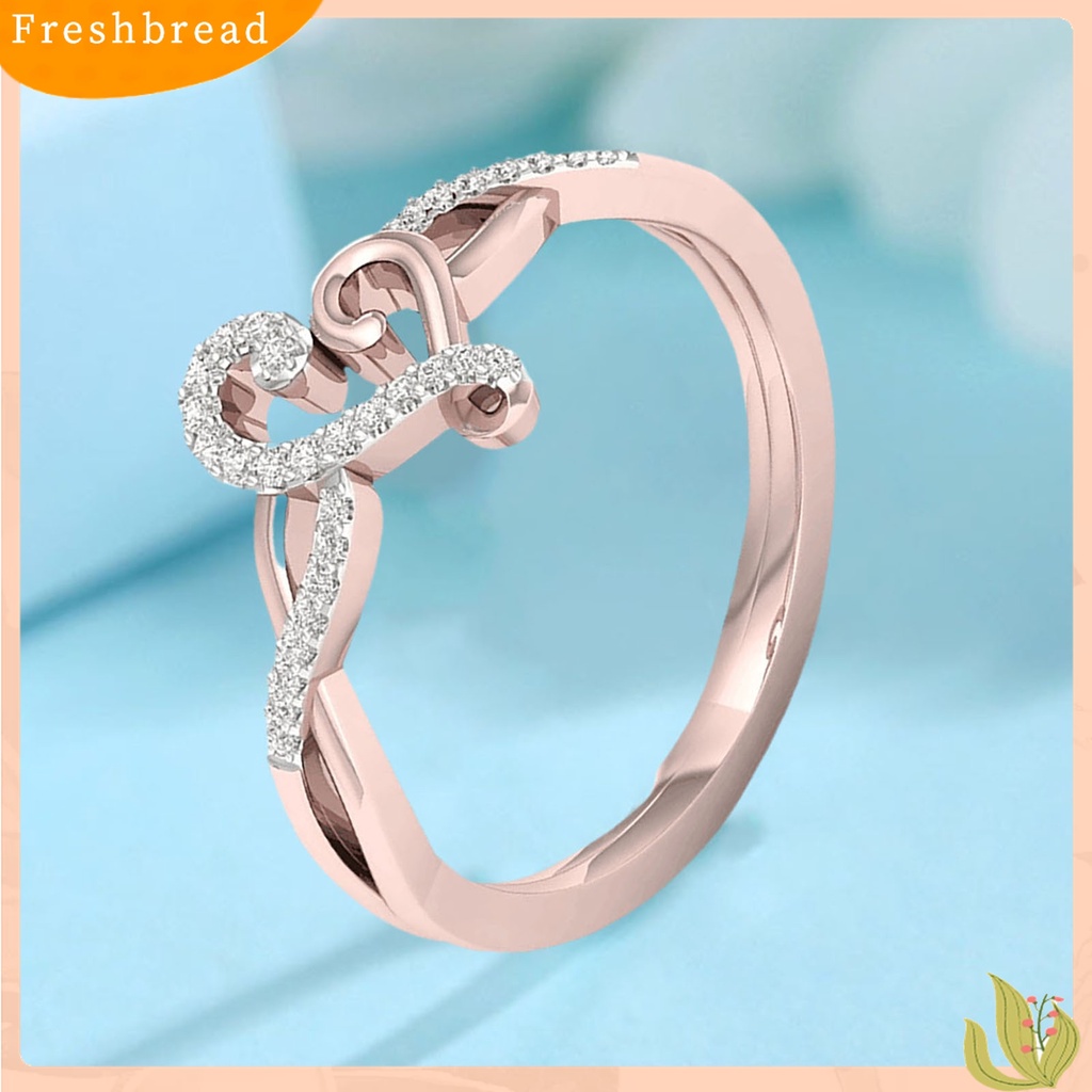 Terlaris Memorable Wedding Ring Love Heart Pattern Alloy Eye-catching Finger Ring Jewelry Accessories