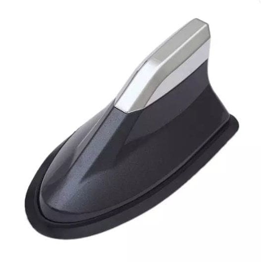 Antena Fungsi Sirip Hiu JsRacing Kombinasi Replace - Shark Fin Chrome
