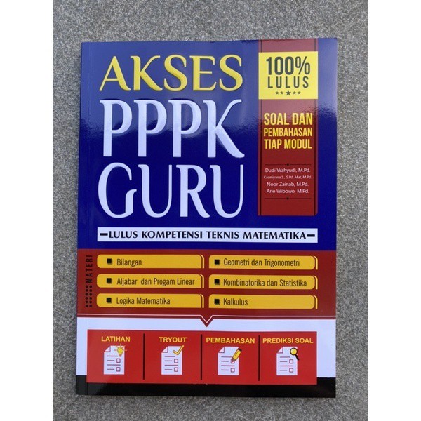 Buku Latihan Soal : Akses PPPK Guru 100% Lulus