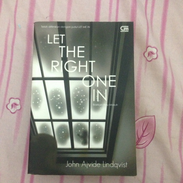 Novel Let the right one in
