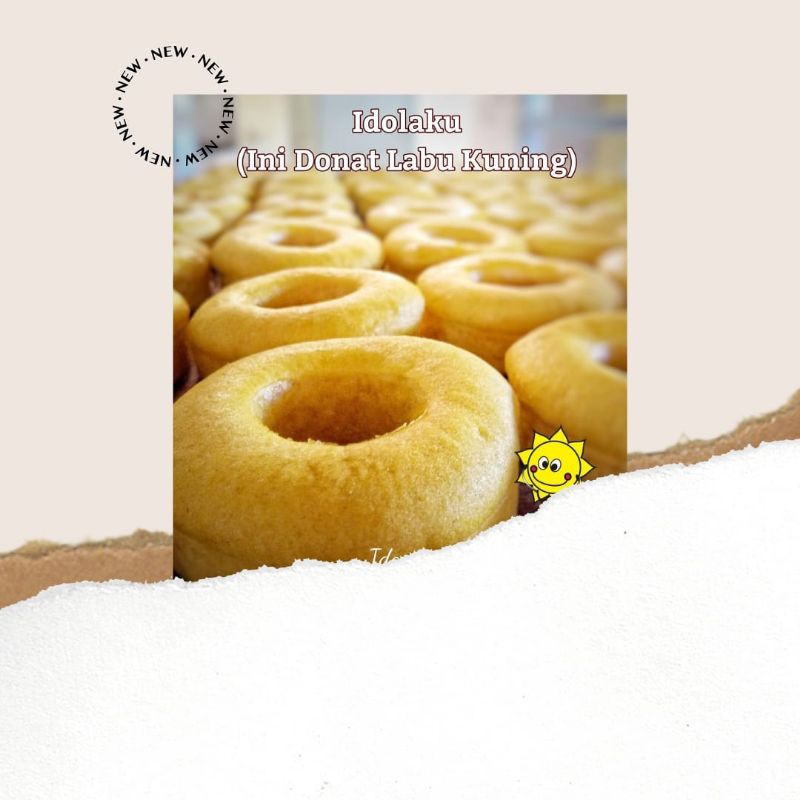 

Donat labu kuning